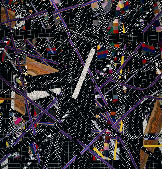 Reconstruction 13 by Lucas Samaras contemporary artwork Textile