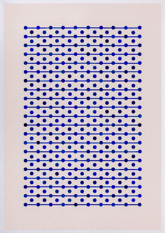 Series 5 Number 17 by Lubna Chowdhary contemporary artwork Painting