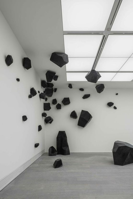 Flying Stone by Ding Yi contemporary artwork Installation
