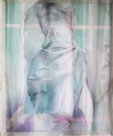 Tecuichpo s premonition by Sandra Del Pilar contemporary artwork painting