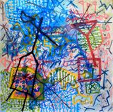 Mekong Delta No.6 by Le Trieu Dien contemporary artwork painting works on paper