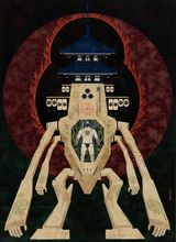 Robot Myouou by Tenmyouya Hisashi contemporary artwork painting