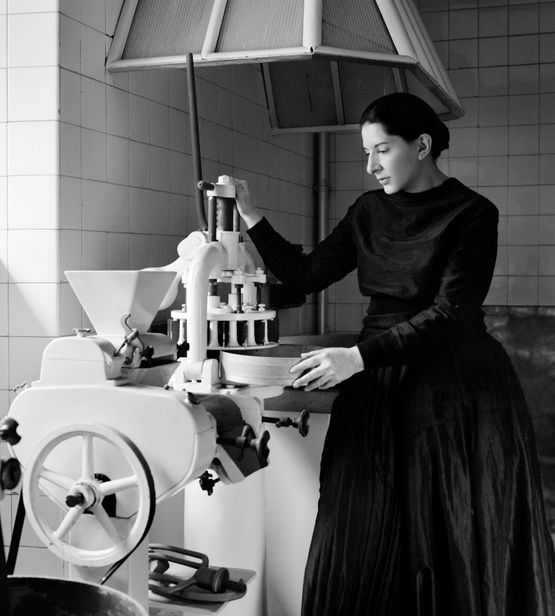The Kitchen VI from the series The Kitchen Homage to Saint Therese by Marina Abramovic contemporary artwork Photography