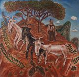 Guishan in March by Mao Xuhui contemporary artwork painting