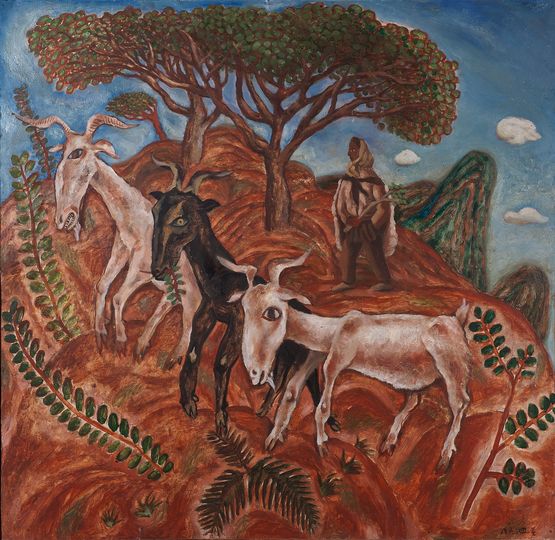 Guishan in March by Mao Xuhui contemporary artwork Painting