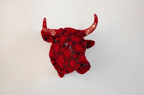 Hong Se by Joana Vasconcelos contemporary artwork Sculpture