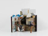 The Wolfs at the Door by Leroy Johnson contemporary artwork mixed media sculpture works on paper