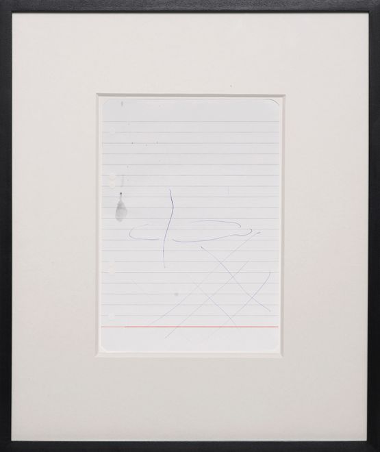 MP-KREBM-00099 by Michael Krebber contemporary artwork Drawing