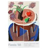 Fiesta 88 Bradford Festival by David Hockney contemporary artwork print
