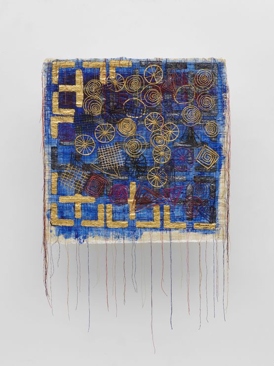 Nebula 14 by Olga De Amaral contemporary artwork Painting