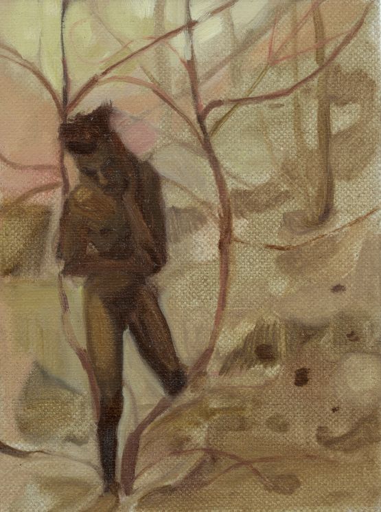 Walking to Avoid Bear Traps by Jake Grewal contemporary artwork Painting