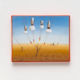 Chapeus e Barbas by Alex Cerveny contemporary artwork painting