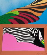 Premonition By the Window by Go Yayanagi contemporary artwork painting
