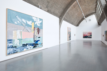 Contemporary art exhibition Qiu Xiaofei APOLLO BANGS DIONYSUS at Pace Gallery Beijing China