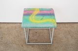 Untitled Stool 05 by Eva Rothschild contemporary artwork sculpture