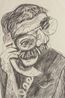 An Image of Ken by David Hockney contemporary artwork Works on Paper