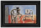 Chambre Celeste Celestial Chamber by Andre Masson contemporary artwork Painting