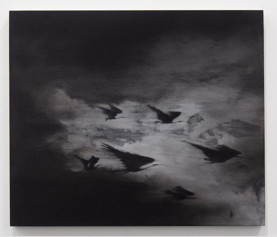 Wings Vortex by Hope Atherton contemporary artwork Painting
