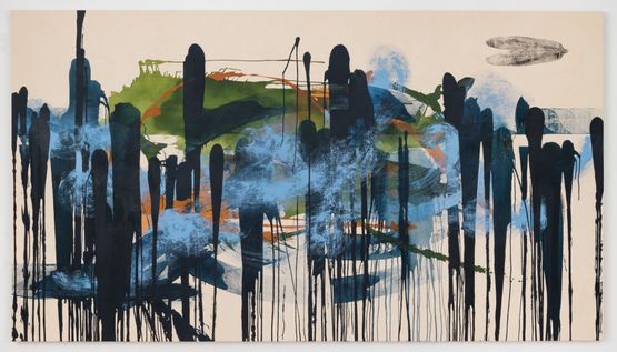 Fevered Days by Elizabeth Neel contemporary artwork Painting