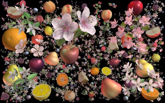 Still-Life 1 by Jennifer Steinkamp contemporary artwork Installation