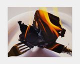 Flame on a Plate A by Kaoru Ueda contemporary artwork painting