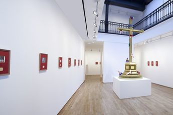 Contemporary art exhibition Jan Fabre Belgian Sexual Folklore 20172018 Belgian Sexual North Sea 2018 at Templon 28 Grenier Saint-Lazare Paris France