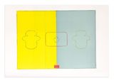 Modern Video Model by Robert Filliou contemporary artwork print