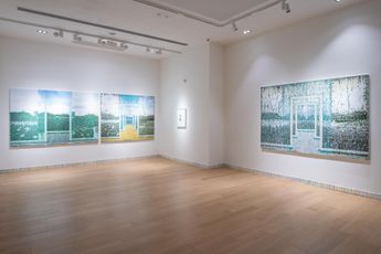 Contemporary art exhibition Xue Feng Seurat Studies Monitors and Printers at Tang Contemporary Art Hong Kong