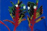 Kangaroo Paw 1 by Peter Cooley contemporary artwork painting