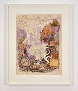Untitled by Robert Smithson contemporary artwork mixed media works on paper