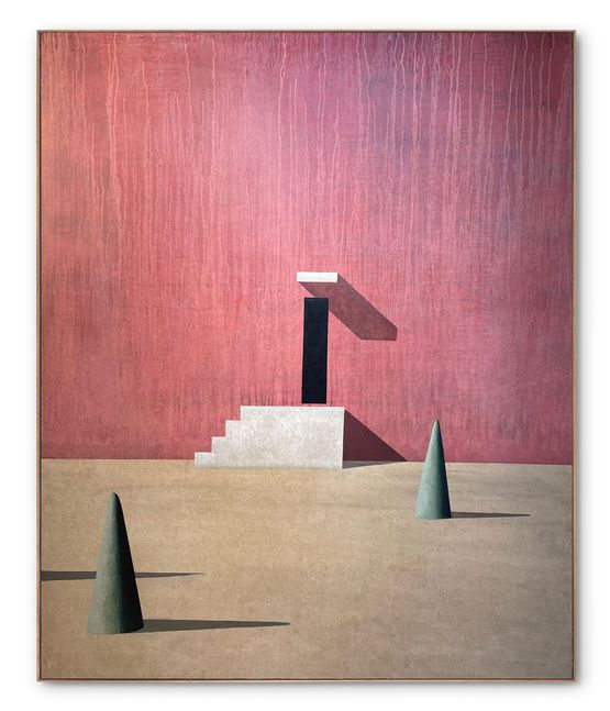 4 Graons by Ramon Enrich contemporary artwork Painting