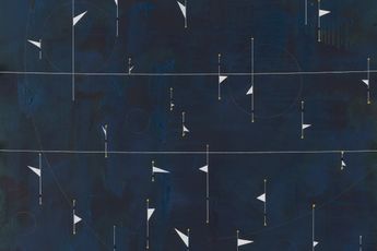 Contemporary art exhibition Torkwase Dyson Seeing in Blue at Pace Gallery 540 West 25th Street New York United States