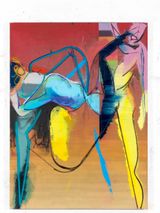 DIE ELEGANZ EMANZIPIERTER MENSCHEN by Daniel Richter contemporary artwork painting