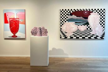 Contemporary art exhibition Alice Gavalet Lily Lewis Vessel State at Patricia Low Contemporary Gstaad Switzerland