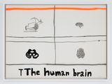 The Human Brains by Sim Raejung contemporary artwork drawing painting works on paper