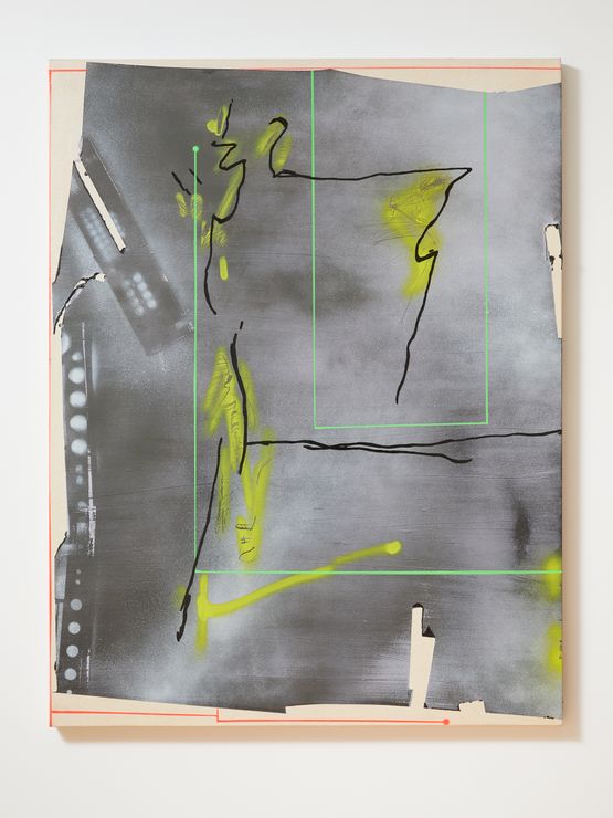 Grime by Tira Walsh contemporary artwork Painting