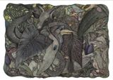 Noite by Michel Zozimo contemporary artwork drawing painting works on paper