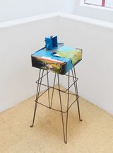 About Time by Jessica Stockholder contemporary artwork sculpture