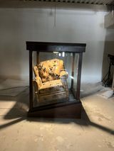 Unarmed Chair Broken Window Fallacy by Justin Loke contemporary artwork installation