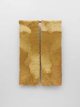 Dos particulas II by Olga De Amaral contemporary artwork painting