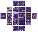 The Cross in 18 Moves by Suzann Victor contemporary artwork painting