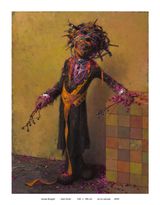 kein Einst by Jonas Burgert contemporary artwork painting