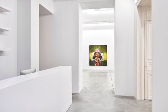 Contemporary art exhibition Marcus Jansen Power Structures at Almine Rech Paris Rue de Turenne France