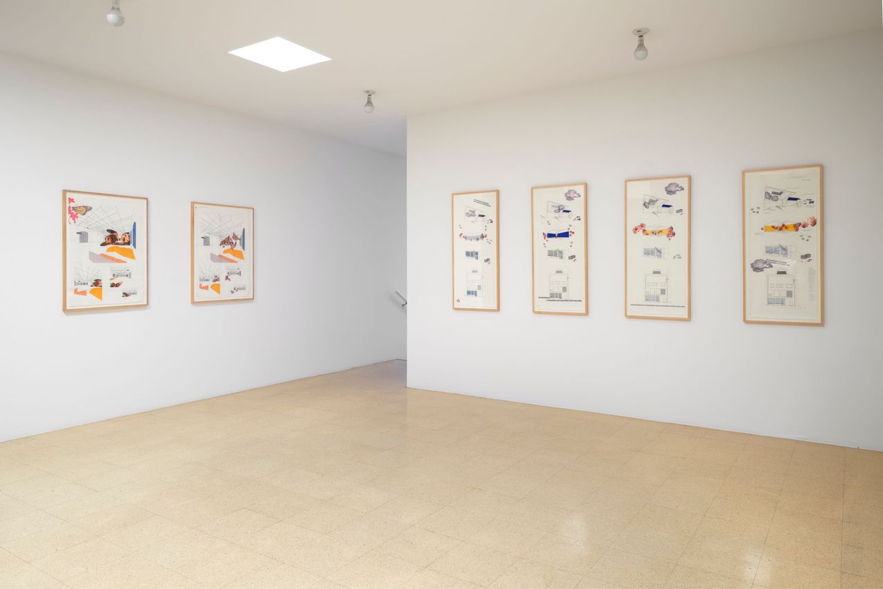 Exhibition view: Diana Thater, Drawings 1999-2006, 1301PE, Los Angeles (21 June–15 August 2025). Courtesy 1301PE.