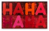 HA HA by Mel Bochner contemporary artwork painting