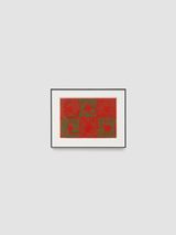 rosso verde by Carla Accardi contemporary artwork painting works on paper