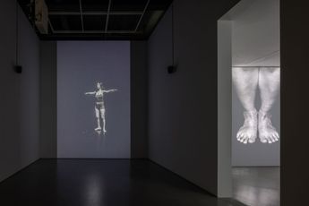 Contemporary art exhibition Yanghee Lee Axis and Foot at The Page Gallery Seoul South Korea
