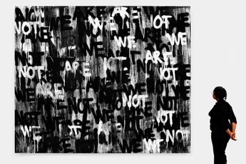 Contemporary art exhibition Adam Pendleton Begin Again at David Kordansky Gallery Los Angeles United States