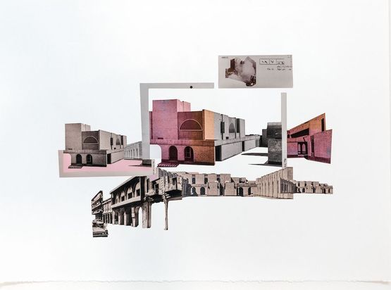 In Miniature by Sama Alshaibi contemporary artwork Works on Paper