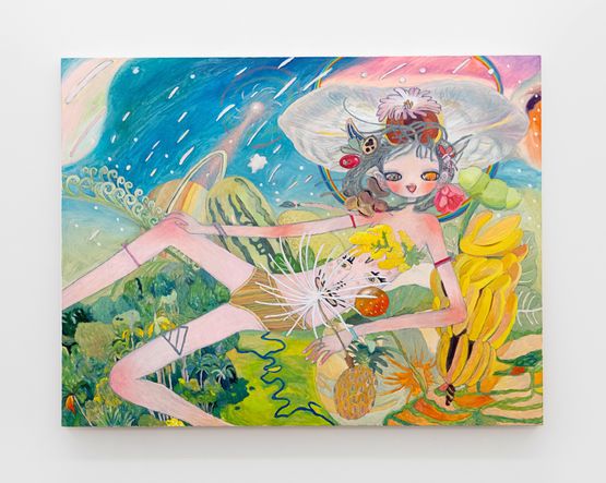the spirit of all plants on earth by Aya Takano contemporary artwork Painting